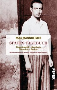 Max Mannheimer: Spätes Tagebuch (russische Übersetzung)
